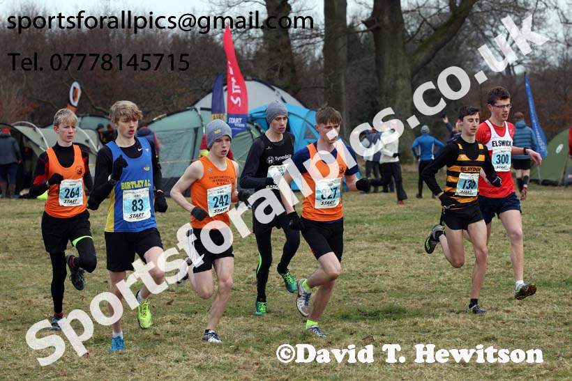 Mens under-17s Start Fitness NEHL, Alnwick. Photo: David T. Hewitson/Sports for All Pics